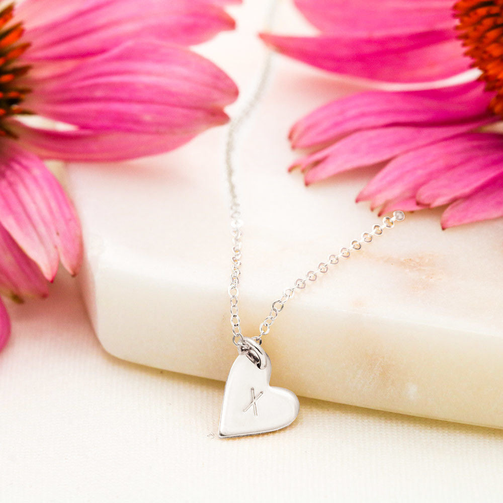 Stepmom Of The Bride Gift Necklace, To Stepmother From Step Daughter, Sweetest Hearts Necklace