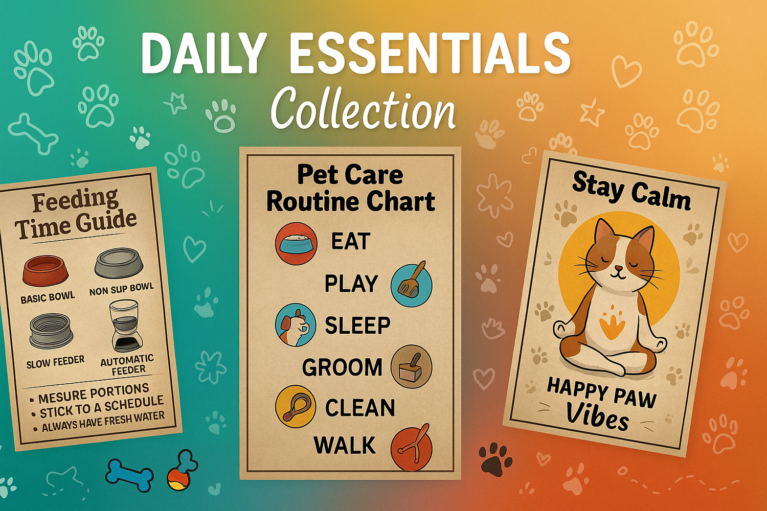 Daily Essentials for Pets