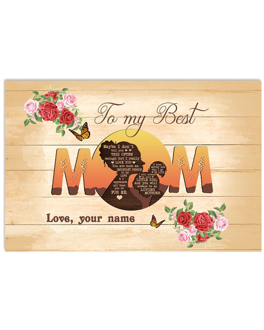 To My Best Mom - Amazing Gift For Mom-4267