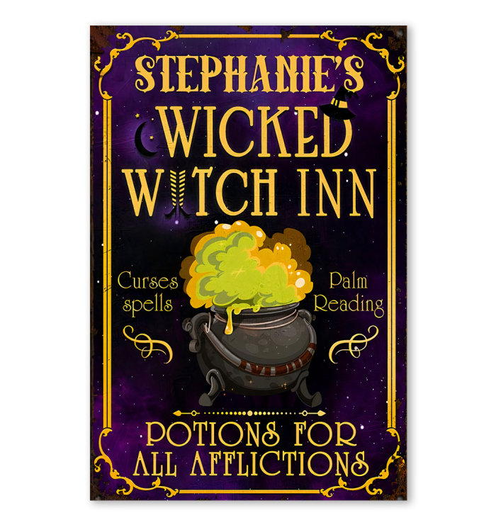 Witch Inn Potions For All Affliction Poster